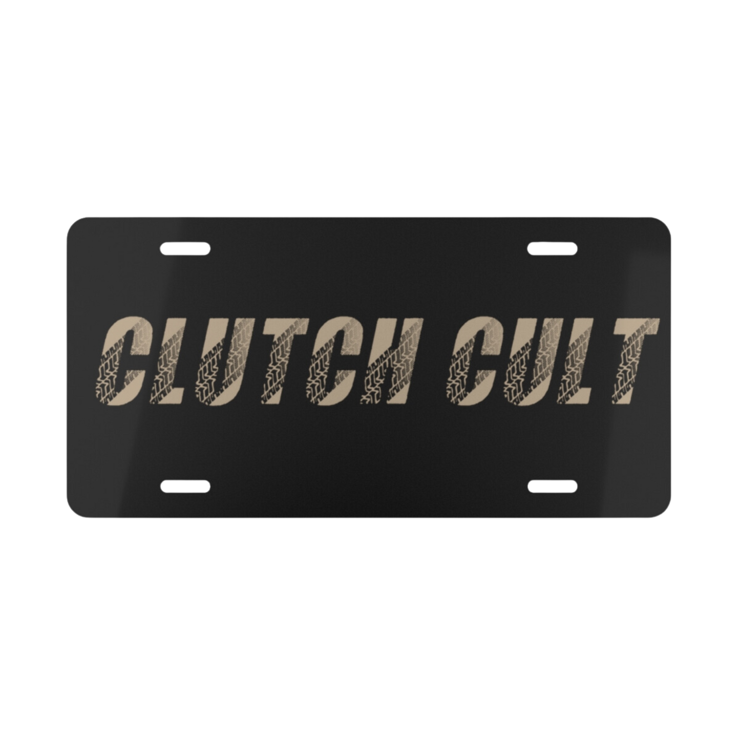 Clutch Cult Tire Vanity Plate