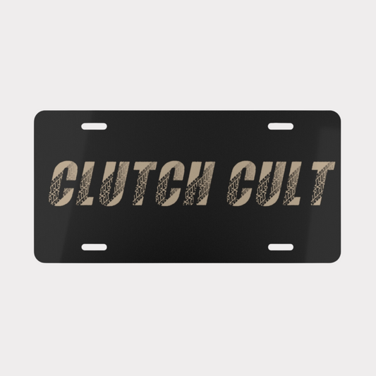 Clutch Cult Tire Vanity Plate