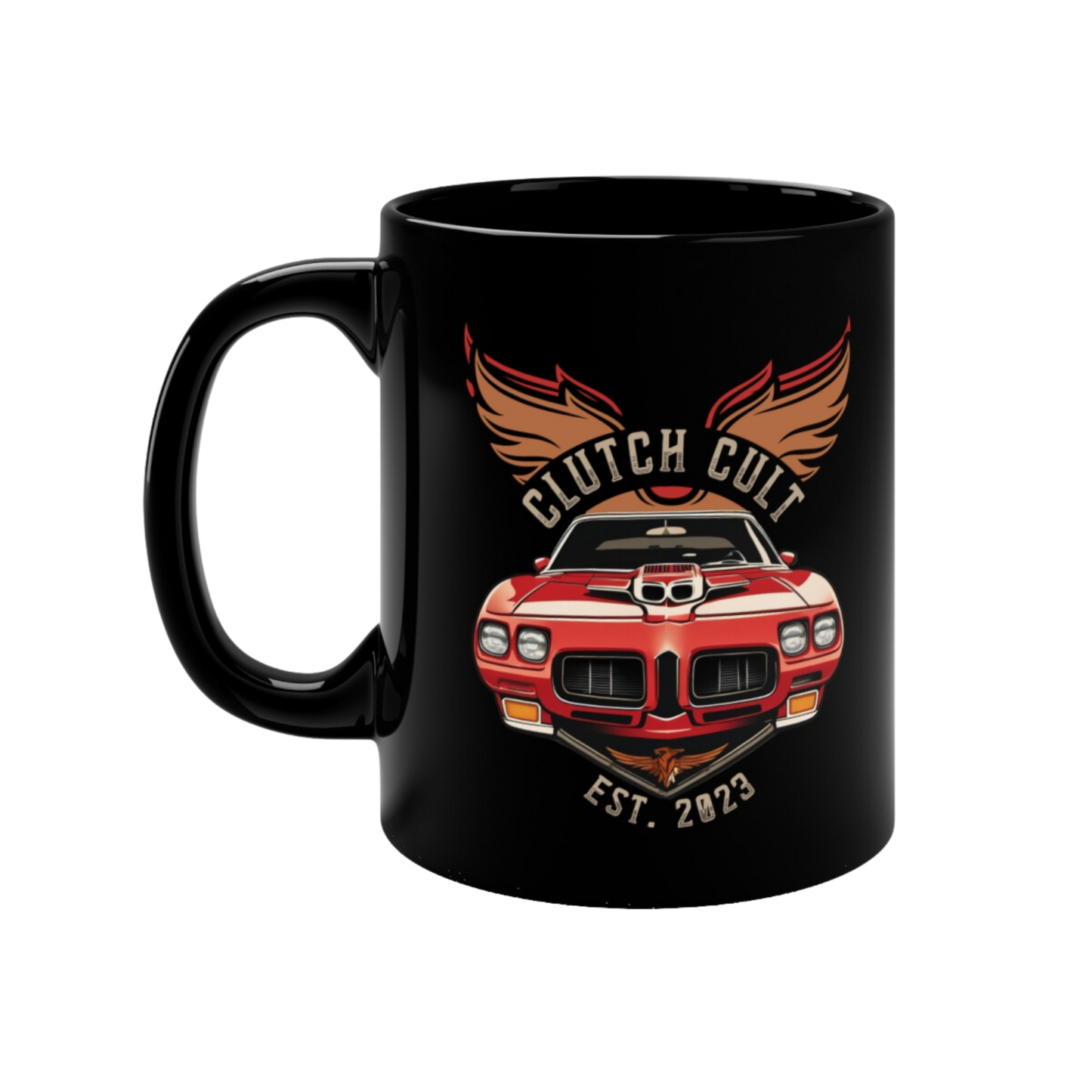 Clutch Cult Classic Wing 11oz Black Mug