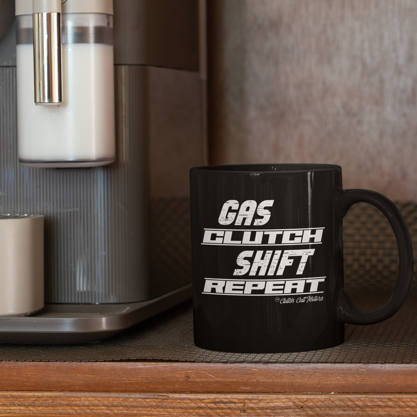 Clutch Cult Shifter 11oz Black Mug